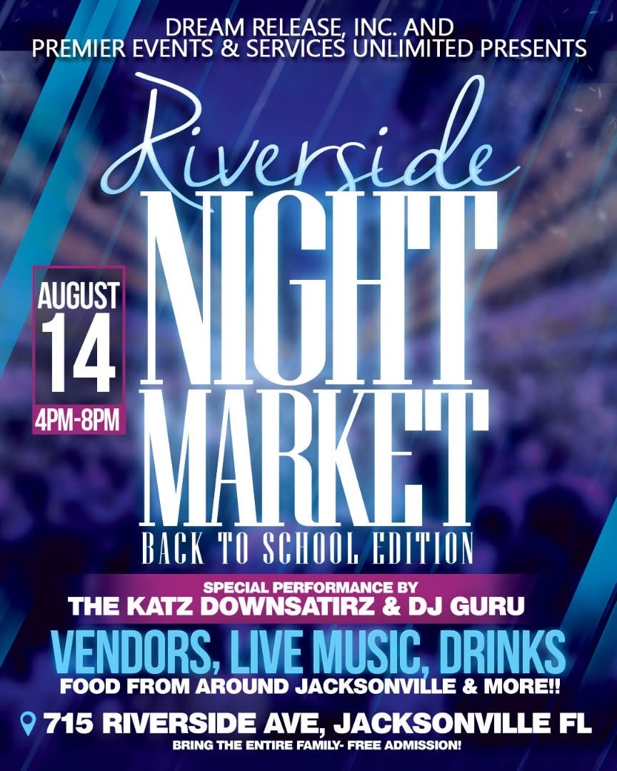 Riverside Night Market — Back to School Edition